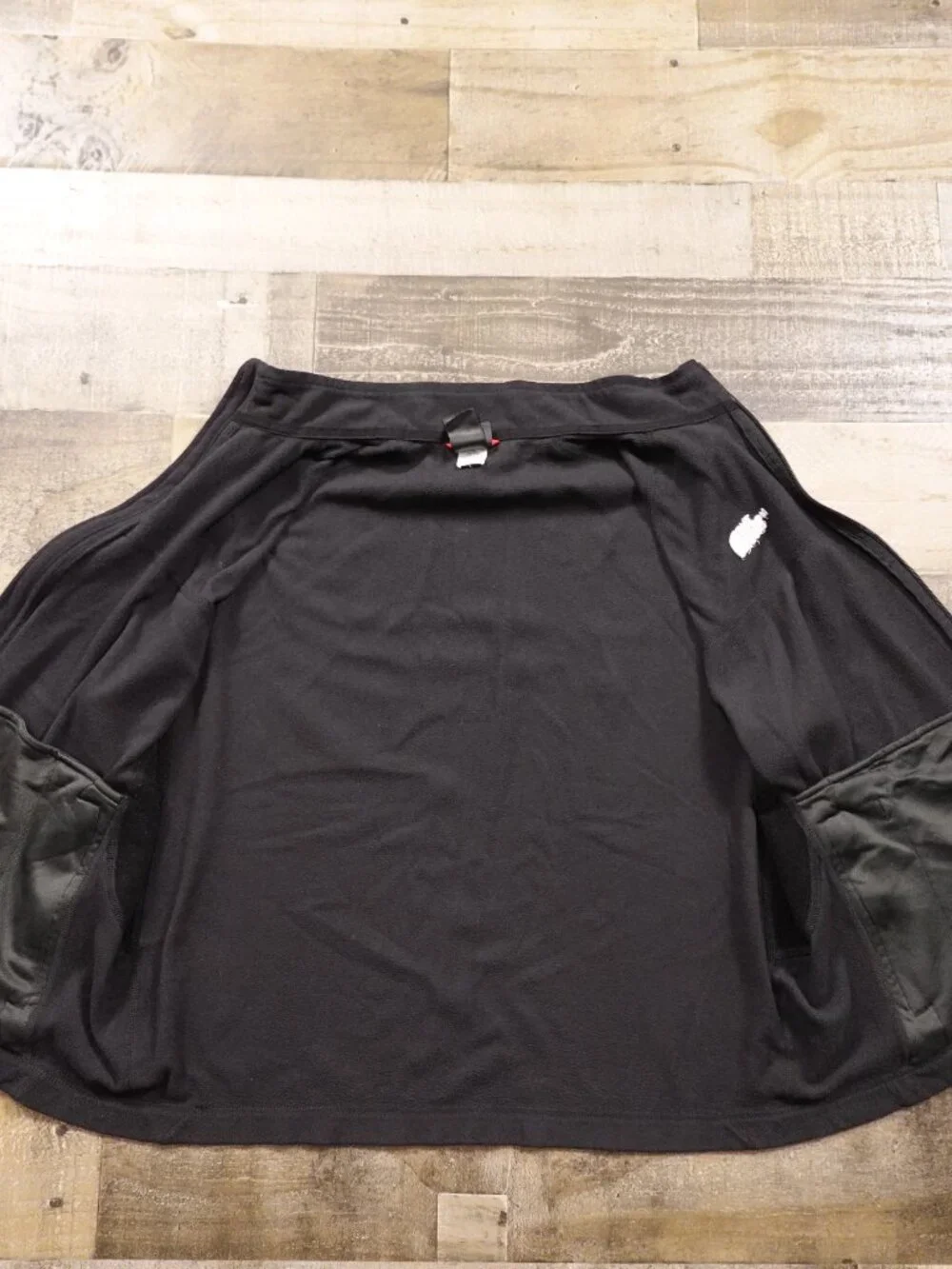 The‎ North Face Polartec Fleece Vest Men’s XL Black Full Zip Outdoor Hiking